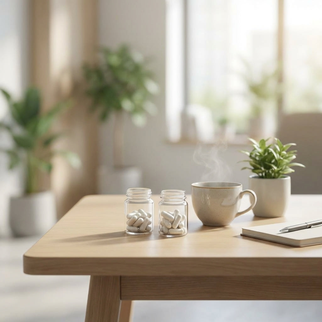 Illustration for 5-HTP vs. L-Theanine: A Comprehensive Guide to Natural Mood and Stress Support